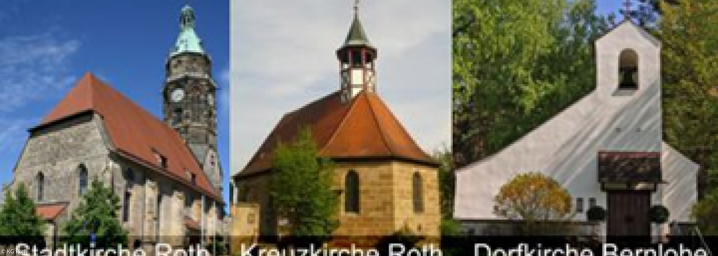 die 3 Kirchen der KG Roth